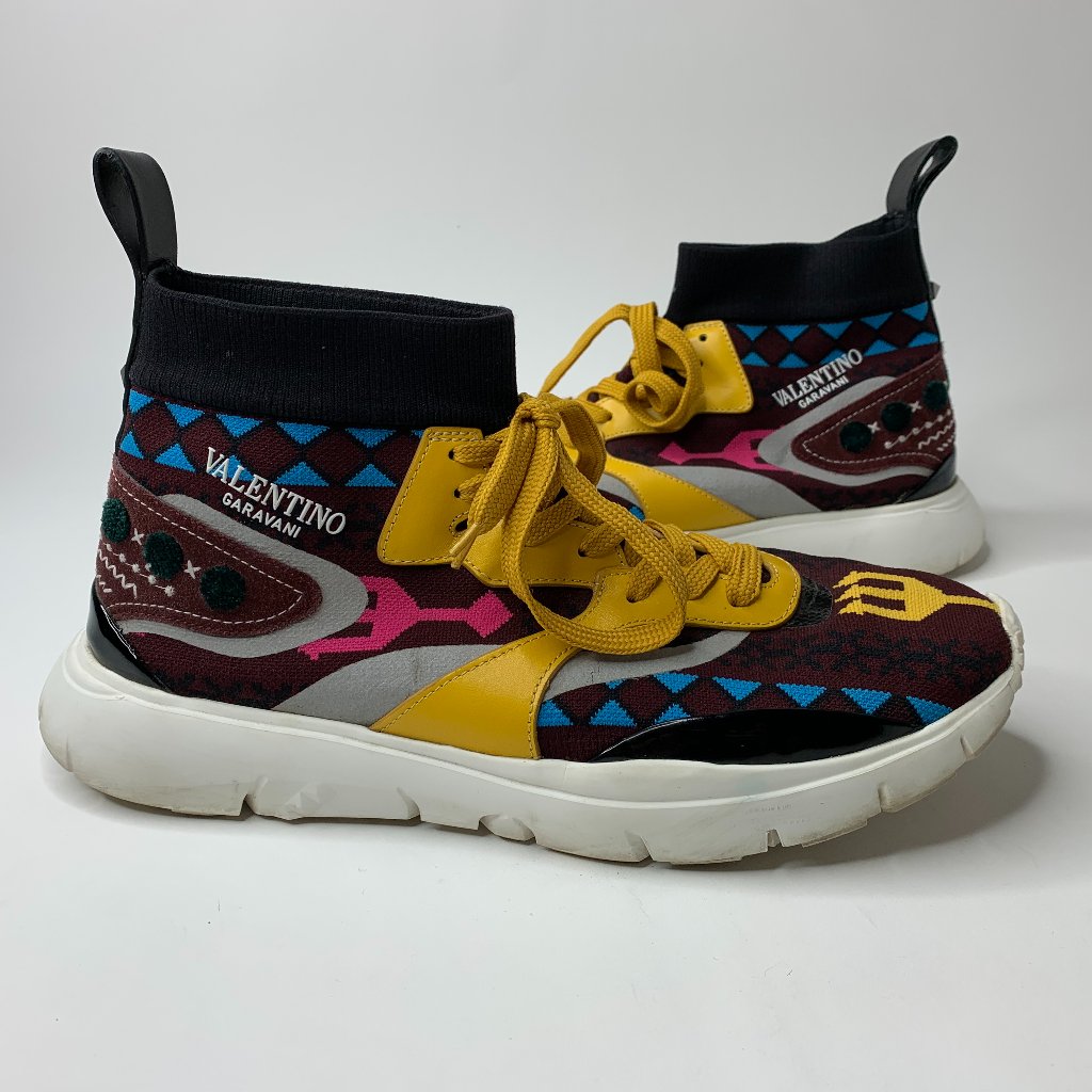 Valentino Garavani Heroes Tribe High Top Shoes 43